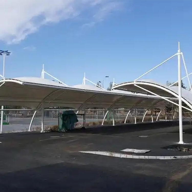 吴堡县膜结构电动车棚
