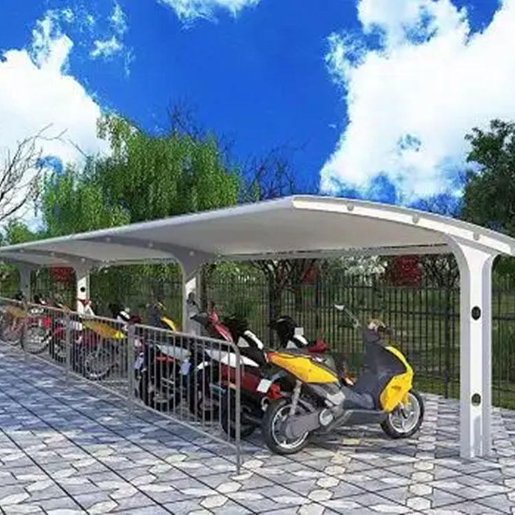 吴堡县膜结构电动车棚